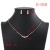 Strass terno brincos colar de cobre cadeia pingente colar feminino ins simples internet celebridade clavícula cadeia colar jóias moda