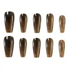 Glitter Marrom Dourado Olho de Gato Luxo Acessível Textura de Alta Qualidade Estilo Menina Estilo Irmã Real Manicure 30-t Manicure Usável