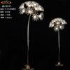 Nuevos accesorios de boda de hierro flor de mijo Camino plomo decoración del sitio de la boda suministros de decoración luz de camino plomo led