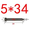 GanchoExtractor Endurecido para Molde, Pasador de Extracción de Material, Varilla de Retorno de Material, Varilla de Empuje de Material, Pasador Extractor, Tipo 56 Rlr de Monje