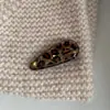 Pinza de acetato con estampado de leopardo, elegante y lujosa, para peinado semi-recogido de mujer, pinza pequeña para recogidos, pinza de tiburón, accesorio para el cabello de lujo ligero
