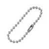 Cadena de eslabones de hierro de 11 cm Cadena colgante de etiqueta Cadena para colgar DIY hecho a mano Cadena de teléfono Llavero Cadena de conexión Accesorios de joyería Materiales