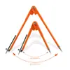 Compasso para Marcenaria Compasso de Desenho Ferramenta para Desenhar Círculos Riscador Grande Riscador Ferramenta Multifuncional para Desenho Técnico