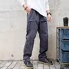 Nuevos Pantalones Casuales Rectos de Doble Cremallera para Hombre Otoño e Invierno 2026 Talla Grande Sueltos Largos Pantalones Casuales Diarios para Hombre