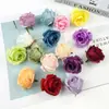 Simulação de cabeça de camélia enrolada diy botão de rosa pequeno único material para cocar de cabelo feito à mão pacote de materiais acessórios para parede de flores
