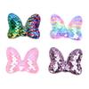 Nuevo en stock Dibujo animado creativo lazo de lentejuelas INS moderno para niños hecho a mano brillante pasador accesorios de joyería material