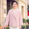 Chaqueta versátil de moda casual, ajustada, talla grande, rejuvenecedora, suelta, para mujer, primavera, otoño e invierno 2026, transfronteriza