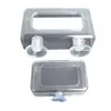Dispositivo de Alimentación Transparente, Anillo de Alimentación para Peceras de Alta Transparencia, Anillo de Alimentación Flotante Fijo para Acuario