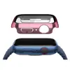 Adecuado para Apple Watch 7, Funda Protectora para Apple Watch Iwatch7, Cubierta Protectora, Película Templada Integrada 41/45mm