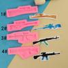 Equipamento de jogo Frango da Sorte arma silicone chocolate argila artesanal fondant bolo assar Molde DIY