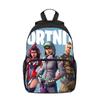 Mochila de Caricatura con Bolsillo Frontal para Estudiante de Primaria Fortnite Mochila de Moda de Gran Capacidad Venta al por Mayor a partir de Una Pieza para Niñas