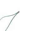 Suministro de Cordones para Tazas de Agua de Alambre Metálico, Cordones de Aluminio Recubiertos de Goma para Ropa, Cuerdas de Tensión, Productos, Etiquetas para Equipaje, Cordones Colgantes
