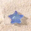 Adornos Creativos Luminosos de Estrellas de Mar de Colores para Micro-Paisajismo, Decoraciones DIY para Paisajismo de Acuarios Submarinos, Accesorios para Colgar, Adornos Pequeños