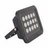 Luz de relleno LED de 15W luz de vigilancia de seguridad reconocimiento de matrícula estacionamiento exterior impermeable alto brillo control fotosensible luz