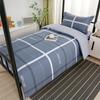 Algodão Três Peças Dormitório Estudantil Algodão Puro Seis Peças Cama Lençóis de Cama Capa de Edredom Cama Elástica Conjunto para Dormitório Compra em Grupo Atacado
