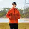 Chaqueta fina de otoño para padres e hijos, chaqueta con capucha impermeable y cortavientos para exteriores 8709