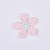 Tecido de florzinha de fio de ouro de cinco pétalas tecido diy flor artesanal acessórios de vestuário acessórios de cabelo infantis acessórios de vestuário