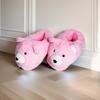 Fornecimento direto da fábrica chinelo de pelúcia de ursinho de pelúcia de desenho animado para interior animal quente para casa fofo chinelo de urso branco transfronteiriço