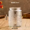 Pote de Vidro Selado Estilo Retrô Mais Vendido para Uso Doméstico, à Prova de Umidade para Alimentos, Grãos, Chá, Grãos de Café, com Tampa de Madeira