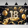 Novo Tecido de Fundo Feliz Aniversário Transfronteiriço Festa Carnaval Série Principal Decoração de Cena Faixa de Aniversário
