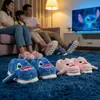 Pantuflas de Algodón para Mujer con Cubierta para el Talón, Nuevo Modelo 2026, Calzado de Algodón Cálido con Forro de Felpa para el Hogar en Interiores, Padre-Hijo, Niños para el Invierno
