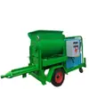 Bomba de Mortero para Minería Bomba de Mortero Horizontal de Doble Cilindro Accionamiento Hidráulico Venta en Stock Listo Máquina de Inyección de Cemento y Concreto