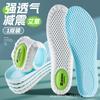 Plantillas Deportivas Suaves Elásticas para Hombres y Mujeres, Anti-Olor, Absorbentes de Sudor, Transpirables, Amortiguadoras, Antideslizantes, Plantillas de Suela Suave con Sensación de Pisar Heces, Mayoreo