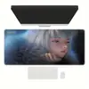 Mouse Pad de Jogo de E-Sports Bidimensional de Personagem de Anime Grande de Alta Qualidade Espessado e Resistente a Manchas Teclado de Computador Pad de Mesa