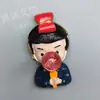 Novos Guerreiros de Terracota de Xi'an Ímãs de Geladeira de Resina Tridimensional Lembranças Turísticas