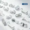 Soportes de Esquina de Aleación de Aluminio, Fijaciones para Pintura de Cristal Cerámico, Inserciones de Esquina para Marco de Aluminio de Pintura Decorativa, Piezas de Conexión de Aluminio, Accesorios de Ferretería para Marcos de Fotos