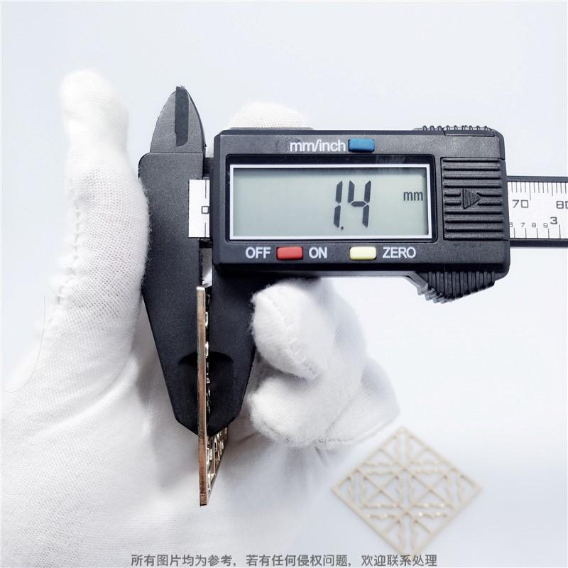 竹盒礼盒贴牌 高档定制选品 通用金属窗花铭牌 软包装饰配件