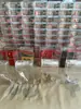 Estuche Transparente para Cigarrillos Caja Integrada con Encendedor Estuche Grueso Impermeable para Cigarrillos Estuche para 20 Cigarrillos Encendedor de Cigarrillos Recargable Portátil