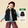 Ropa para Niños Tongbei 2025 Invierno Nuevo Chaleco Cálido para Niños Versátil Elegante de Moda A prueba de Viento Chaleco Engrosado