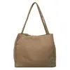Bolso de Hombro de Moda Coreana Trendy para Mujer, Bolso Tote Casual Ligero de Gran Capacidad Nuevo, Versátil para el Trabajo