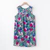 Camisón sin mangas de algodón y seda para mamá, pijamas nuevos para mujer, verano, fino, para mediana edad y ancianas, holgado, ropa para el hogar, vestido de verano