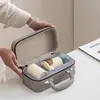 Juego de té de viaje portátil completo para uso en casa y al aire libre, adecuado para preparar té, incluye tetera y tazas, ideal para reuniones anuales de empresa y regalos festivos, se puede imprimir con logo