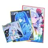 Papel de color hecho a medida, tableros de firmas autoimpresos, estampado en caliente, impresión láser y laminación para mercancía temática de anime, utilizando papel especial para fines estéticos