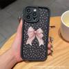 Laço Floral Rosa Adequado para Capa de Celular Apple Iphone11/12/13Pro/14/15/16Promax