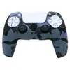 Funda de Silicona para PS5 Funda de Silicona para Mando de Juego Funda con Marca de Agua Camuflada Funda Protectora Tacto Spray de Aceite Funda de Acuarela Accesorios para PS5