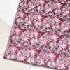 Tela Estampada Digital Estilo Chino Nuevo Estrella Fugaz Morada Material de Algodón Brocado para Vestidos Cheongsam, Blusas y Hanfu