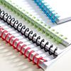 Anel de Borracha para Encadernação Anel Plástico PVC Anel Espiral Simples Anel Espiral em Hélice Anel de Cobra Anel para Papel A4 Tira para Encadernação