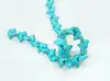 Turquesa sintética semiacabada cuentas sueltas accesorios DIY delfín pulsera de cuentas collar pendientes pendientes accesorios