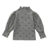 Ropa de Invierno para Niñas Capa Interior Mariposa Capa Base con Felpa Nueva 2026 Ropa de Invierno para Bebés de Niños Camiseta