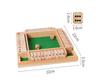Juego de Mesa Digital Transfronterizo de Voltear Juguetes de Pensamiento Matemático Bloques de Construcción Juguetes Educativos para Niños Juegos de Mesa de 3 a 6 Años
