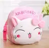 Mochila de Pelúcia Fofa para Bebês e Crianças Jardim de Infância Educação Infantil Mochila Pequena Boneca Desenho Animado Peça Única Dropshipping