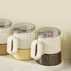 Ventas Directas de Fábrica de Artículos de Cocina Nuevos Sellados a Prueba de Fugas y Dosificadores Serie de Condimentos Set al por Mayor Olla de Vidrio para Aceite