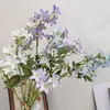 26 Modelos Nuevos de Flores Artificiales: Hortensia de Tallo Único, Flores de Campana Artificiales, Arreglos Florales de Boda Estilo Coreano, Materiales de Decoración para Bodas y Hermosas Piezas de Exhibición