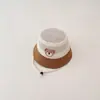 Chapéu de bebê chapéu de sol infantil de verão para meninos e meninas chapéu de pescador fofo de malha chapéu de sol infantil de língua de pato chapéu de sol