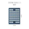 Tablero perforado doméstico sin clavos Decoración de pared Dormitorio Cocina Baño Estante de pared Estantería Estante de almacenamiento para colgar en la pared