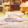 Gato Pai Perseguidor de Sueños Pequeño Frijol Caja Ciega Giratoria Juguete de Escritorio de Moda Figura Decoración de Entrada para Niña Hogar